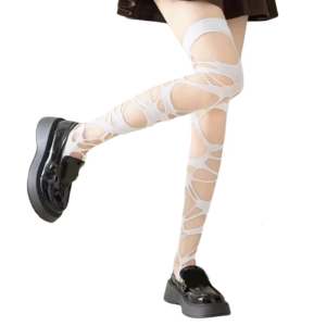 Của phụ nữ rách cao tới đùi vớ tất lưới không thường xuyên đau khổ vớ trên đầu gối cho đồ mặc đi Câu lạc bộ dự tiệc