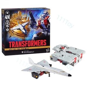 In Stock Hasbro Transformers Classic Toys Age Of The Primes Aerialbot Silverbolt Action Figure Robot Toy Collect Gifts Hobbies
