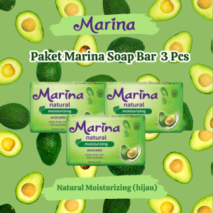 PAKET MARINA Soap Bar 60gr | 3pcs | 5pcs | 6pcs | Sabun batang | Sabun Mandi