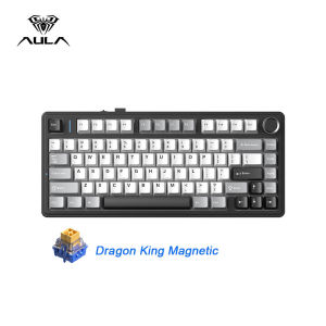 AULA F75 HE Tri-mode Gaming Mechanical Keyboard Hot Swap RGB lighting 8K Polling Rate 75% Layout Keyboard