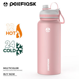 PELIFLASK Tumbler 32oz/950ML Aqua flask Tumbler Original 304 Stainless Steel Tumbler hot and cold Insulation Cup Vacuum thermos Bottle Sports Water Water Bottles Tumblers
