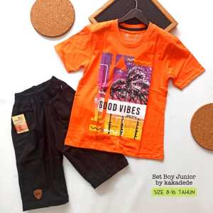 SETELAN ANAK LAKI LAKI TERBARU SET JUNIOR TEEN KAKADEDE