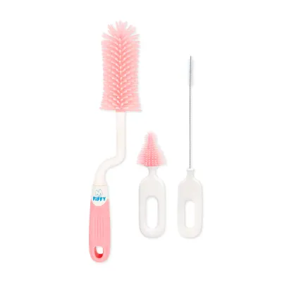 FIFFY SILICONE BRUSH SET BERUS BOTOL (98-05-018)
