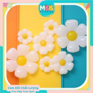 Phụ Kiện Trang Trí Sinh Nhật - Dây chữ Happy Birthday Hình HOA CÚC Trang Trí Sinh Nhật Phong Cách Hàn Quốc