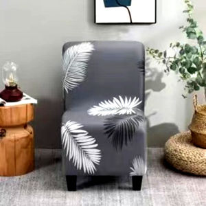 Armless Sofa Cover Single Sofa Cover 1 Seater Armless Sofa Cover Small Sofa Cover Stretch Accent Chair Slipcover Armless Chair Cover Without Armrest Sofa Cover