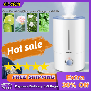 【Time-limited Promotion+Free Shipping】Original Large Capacity Household Mute Air Humidifier Ultrasonic Aroma Diffuser Air Humidifier with Adjustable Fog Quantity For Baby Family Pregnant In Bedroom Office Air Purify Moisturizer