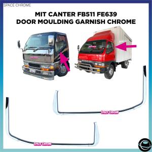 MITSUBISHI CANTER FB511 FE639 DOOR MOULDING GARNISH DOOR GARNISH CHROME ACCESSORIES FUSO CHROME ACCESSORIES