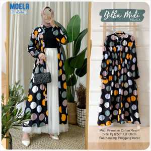 MIDI DRESS BILBA LD 100 BY ORIGINAL MOELA BERLABEL