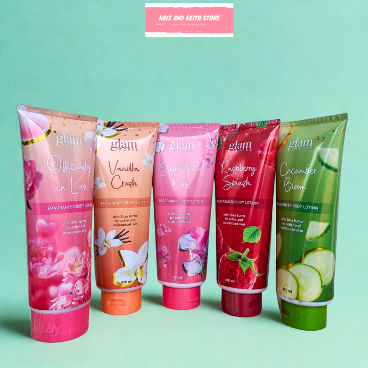 Glamworks Fragranced Moisturizing Body Lotion 400ml - sold per piece ...