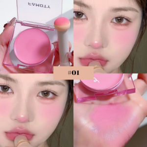ครีมบลัชออน บลัชออนเนื้อครีม บรัชออน ปัดแก้ม Blush บลัชออนโทนส้ม ชมพูพีช ปัดแก้มบลัชออน เนื้อดี สีสวย เป็นธรมมชาติ สีสวย ติดทน กันน้ำ 4สี