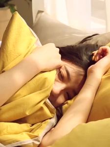 Minimalist Style Four-Piece Set Color-Block Internet Celebrity Washed Cotton Student Dormitory Single Bed Bed Sheet Duvet Cover Solid Color Three-Piece Set LZD