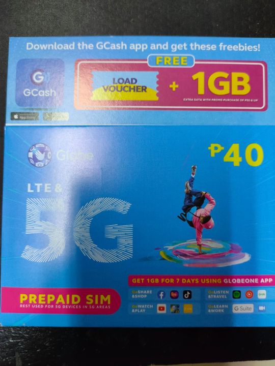 GLOBE VANITY SIM Lazada PH