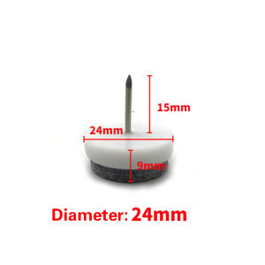 Pzcf 30 Miếng Bảo Vệ Sàn Bàn Ghế Miếng Lót Bảo Vệ Móng Chân Chống Trượt Đinh Nỉ Móng Tay Nhựa Bảo Vệ Nội Thất Ghế Sofa