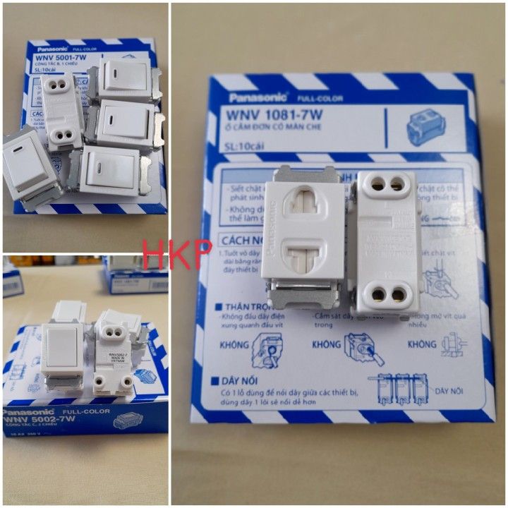 Công tắc ổ cắm Panasonic, Công tắc nhỏ 1 2 chiều Panasonic dòng FULL ...