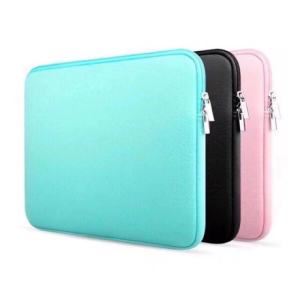 Macaroon  Laptop Sleeves 15.6” Full Zipper Soft Sleeve Laptop Pouch