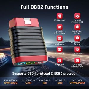 THINKCAR BD6 OBD2 Scanner Bluetooth Car Diagnostic ToolCode Reader 5 RESETS Scan Full System Automotive Car Scanner Tool