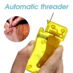 Sewing Needle Threader Thread Tool for The Elderly Quick Automatic Needle Threader Needle Introducer