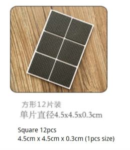 iPii FURNITURE ANTI SLIP RUBBER PAD SELF ADHESIVE TABLE LEG CHAIR SOFA FEET PROTECTOR SCRATCH STICKY PAD