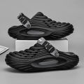 6157 New Fashion Thick Sole Non-Slip Unisex Beach Sandals Clogs Shoes Sports Slippers For Men And Women. 