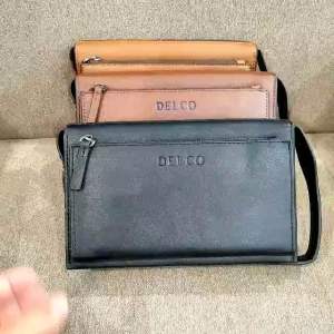 Ví Cầm Tay Delco 542. Ví Bóp Da Cầm Tay Khoá Số Cao Cấp.