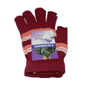 [HÀNG CÓ SẴN]Bao tay Găng tay len nữ hở 2 ngón chống nắng co giãn nhiều màu