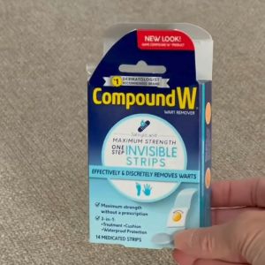 Compound W Wart Remover Maximum Strength One Step Pads with Salicylic Acid
