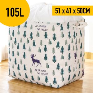 【ready stock】 Laundry Basket Ready Stock Large Capacity Clothes Laudry Basket BAJU BAKUL PAKAIAN 脏衣蓝 Laundry basket/oversized cloth basket cloth household storage bag