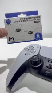 (HD1)IINE PS5 Joystick Analog Thumb Grip Replacement Caps - Comfortable Feel Easy Installation Pad Kapas Pengganti Analog Stik PS5 IINE - Rasa Selesa Pemasangan Mudah