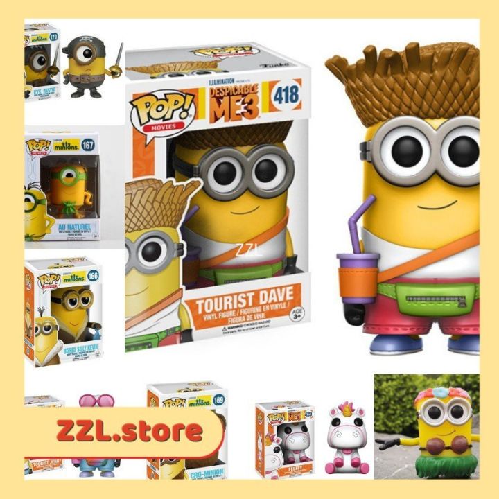 Funko Pop Despicable Me Minions Stuart Kevin Action Figure | Lazada.co.th