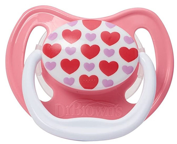 Dr. Brown's PreVent Classic Orthodontic Shield Pacifier Stage1 (06m