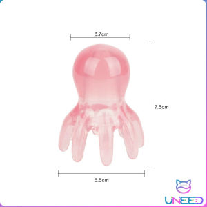 Need Resin Octopus Massage Comb Portable 8-Prong Head SPA Massage Comb