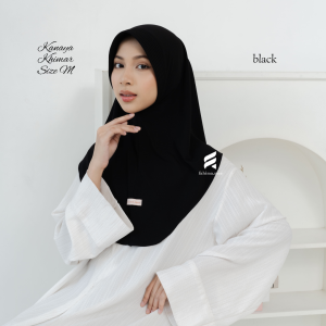 Fahima – Kanaya Khimar Size M (Bergo Instant Jersey Simple Pad)