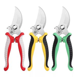 Professional Pruner Garden Scissors Sharp Bypass Pruning Shears Hand Clippers Tree Trimmers Secateurs for Garden Beak