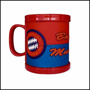 Mug Melamin Klub Sepakbola Barca Madrid Chelsea Inter Juve Milan Munchen Man United