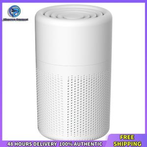 Winnereco Small HEPA Filter Air Purifier USB Powered Quiet Compact Design for Office and Pet Rooms Small Home Air Cleaner