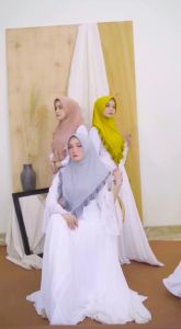 Jilbab Hijab Wanita Dewasa Bergo Krudung Jersey Instan Murah 2022