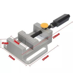 Khung gắn máy khoan cầm tay đế kẹp bàn khoan bàn thanh khoan tay ê tô kẹp
