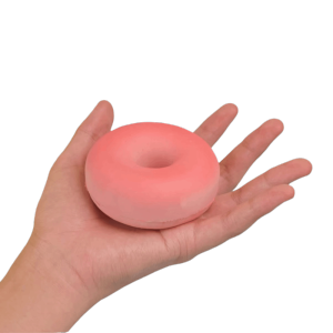 ZSDN MALL Super Soft Donut Bread Squishy Toy Kneading Creative Donut Squeeze Toy Novelty Funny Slow Rebound Squeeze Toy Office Desk Toy