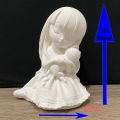 Tô tượng màu Bé Mơ lém lỉnh cưng mèo con size cao 20cm ( Ảnh + video thật 100% ). 