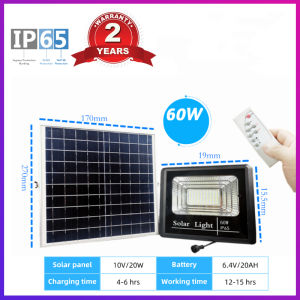 【BUY 1 TAKE 1】 2 Year Warranty Solar Led Outdoor Flood Light Street Lamp Spotlight IP67 Waterproof 65W/60W/45W/35W/30W/25W Outdoor Flood Light With Remote