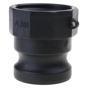 Heavy Duty IBC-Tank Adapter IBC-Water for Tank Fitting Garden Hose Connector 2" Coarse Thread X 2" Cam Lock Drain Adapte