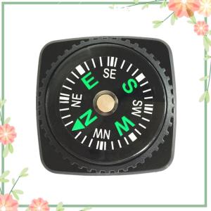 Green sea Mini Watch Strap Button Compass Survival Mini Pocket Compass Outdoor Hiking Camping Accessories