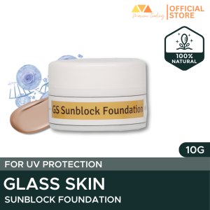 [ Glass Skin Makeup + Sunblock SPF30 ] SkinGenerics Glass Skin Sun Block Foundation SPF30 Whitening & Moisturizing Tinted Sunscreen with Vitamin E Makeup Sunscreen Foundation & Moisturizer for Radiant Glass Skin Effect