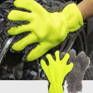 Găng tay rửa xe 5 ngón – Làm sạch nhanh an toàn cho mọi bề mặt sơn xe
