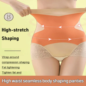 Postpartum abdominal belt high waist abdominal lifting pants summer without trace shaping pants