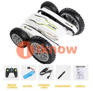 Tôi Biết xe ô tô đồ chơi trẻ em Xe điều khiển từ xa siêu tốc độ 2.4G 4WD 360 ° xoay Xe Xe nhào lộn điều khiển từ xa với xe đua đèn LED cho bé trai