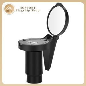 【HRFS】 กระจกมองหลังจักรยานโค้งสำหรับเสือภูเขาและเสือถนน ปรับได้ง่าย เหมาะสำหรับการปั่นกลางแจ้งและเส้นทางท้าทาย