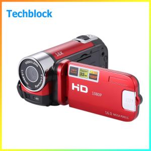 กล้องวิดีโอดิจิตอล Full HD 1080P 32GB 16x ซูมกล้องวิดีโอขนาดเล็ก DV