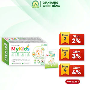 Combo 2 Hộp Gạc Rơ Lưỡi MyKids Làm Sạch Nướu Lưỡi Răng Miệng Cho Bé Phòng ngừa vấn đề răng miệng cho bé - Hộp 30 gói
