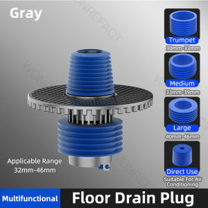 Washing Machine Floor Drain Hose Connector Clothes Dryer Drain Cover Adapter Household Sink Drainage Outlet Quick Installation